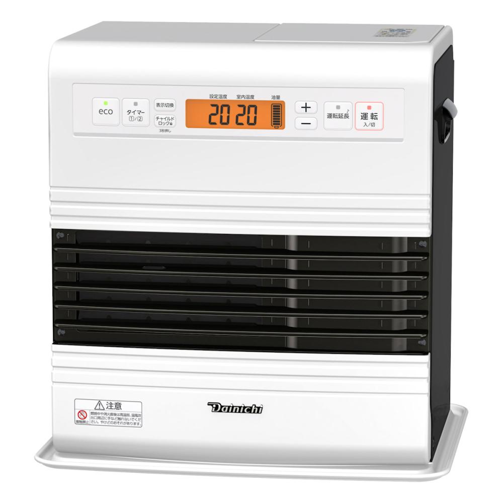 ダイニチ　石油ファンヒーター　木造１０畳　スノーホワイト　ＦＷ－３７２５ＧＲ（Ｗ）