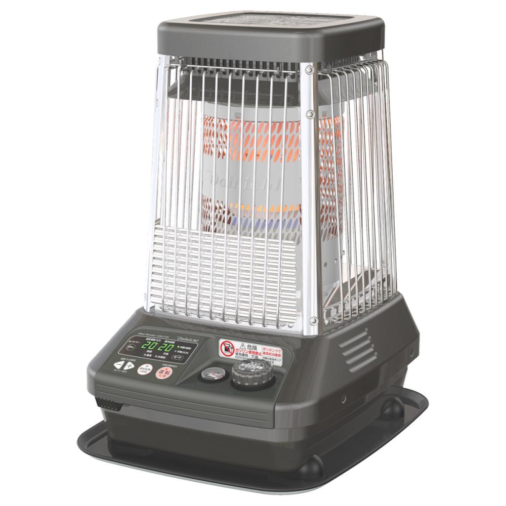 ダイニチ　業務用石油ストーブ　温風ファンタイプ　木造２６畳　メタリックグレー　専用収納カバー付　ＫＤＭ－Ｆ１０Ｄ（Ｈ）