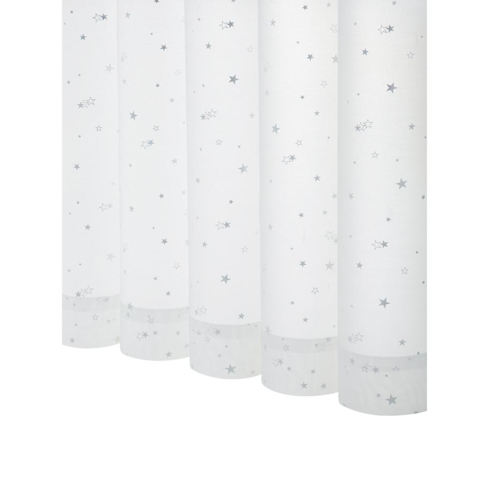 レースカーテン　プリエ　ホワイト　１００×１９８ｃｍ　２枚組