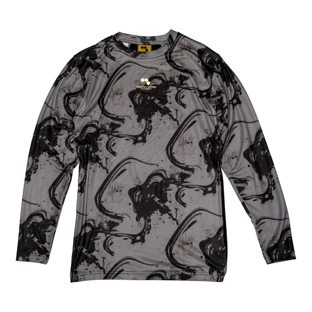 ボクラワークス　シャレオツ　防寒クルーネック　チャコール　Ｍ　３５１１