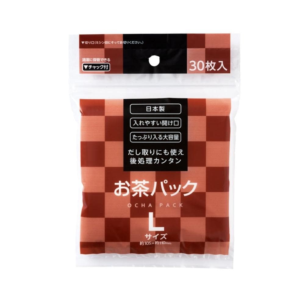 トーヨ　お茶パック　Ｌ　３０枚入り