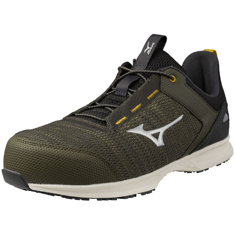 カーキ×シルバー