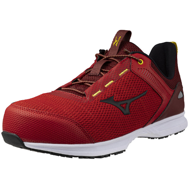 ミズノ　プロテクティブスニーカー　ＡＬＭＩＧＨＴＹ　レッド×ブラック　２９．０ｃｍ　ＥＬ３１Ｌ