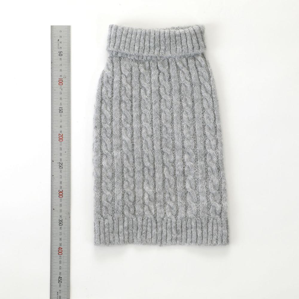 Ｐｅｔａｍｉ　ケーブルニット　４号　グレー