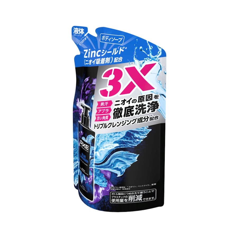 ユニリーバ　アックス　プレミアムフレグランス　ボディソープ　ラベンダー　詰め替え用　３５０ｇ