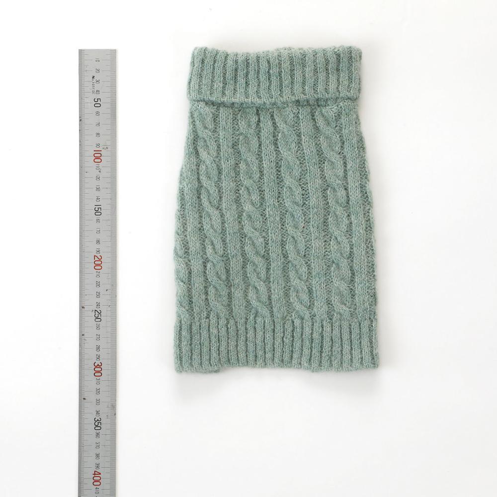 Ｐｅｔａｍｉ　ケーブルニット　２号　グリーン