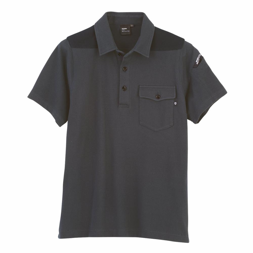 ジーベック　現場服半袖ポロシャツ　５Ｌ　コン　６０５０