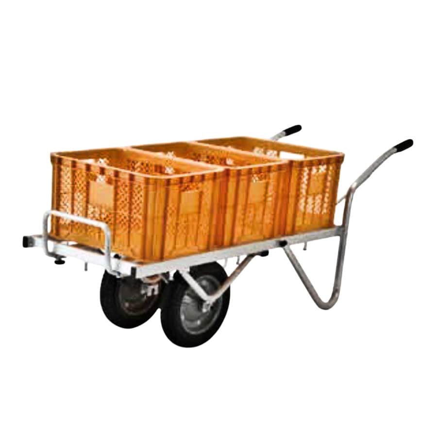 １輪にも２輪にもなる伸縮式コンテナカー　３コン