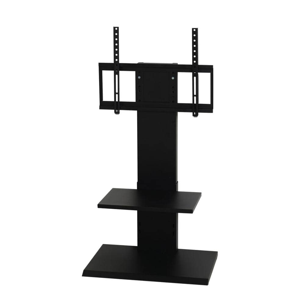 クロシオ　壁掛け風テレビ台　ロータイプ　ブラック