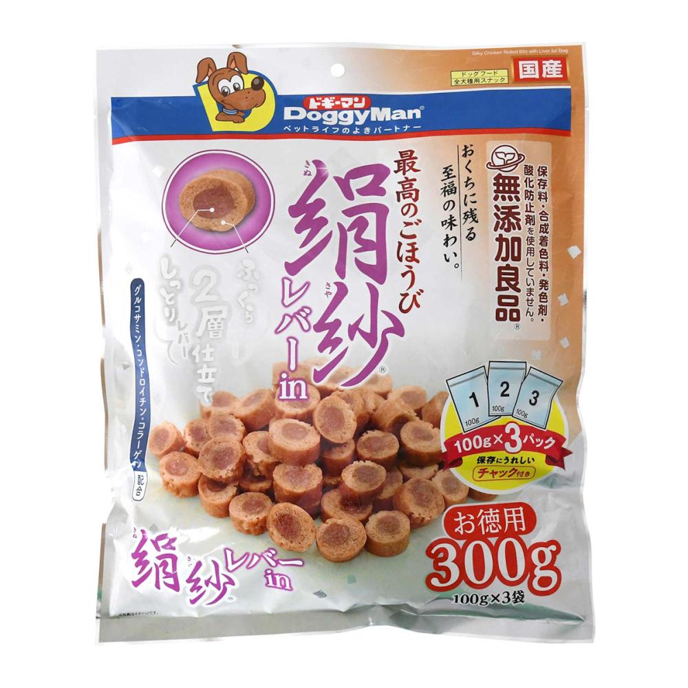 ドギーマン　絹紗　レバーｉｎ　３００ｇ