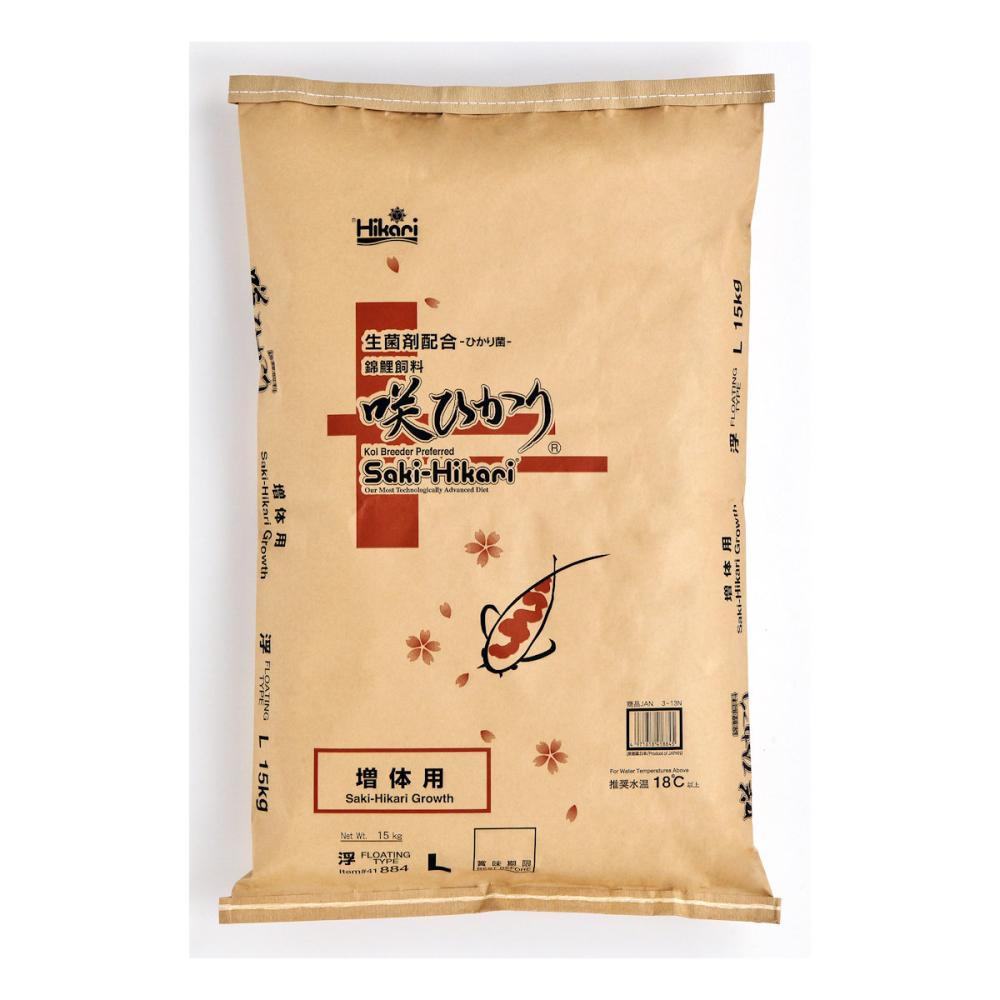 鯉のエサ　咲ひかり　増体用　浮上　Ｌ　１５ｋｇ