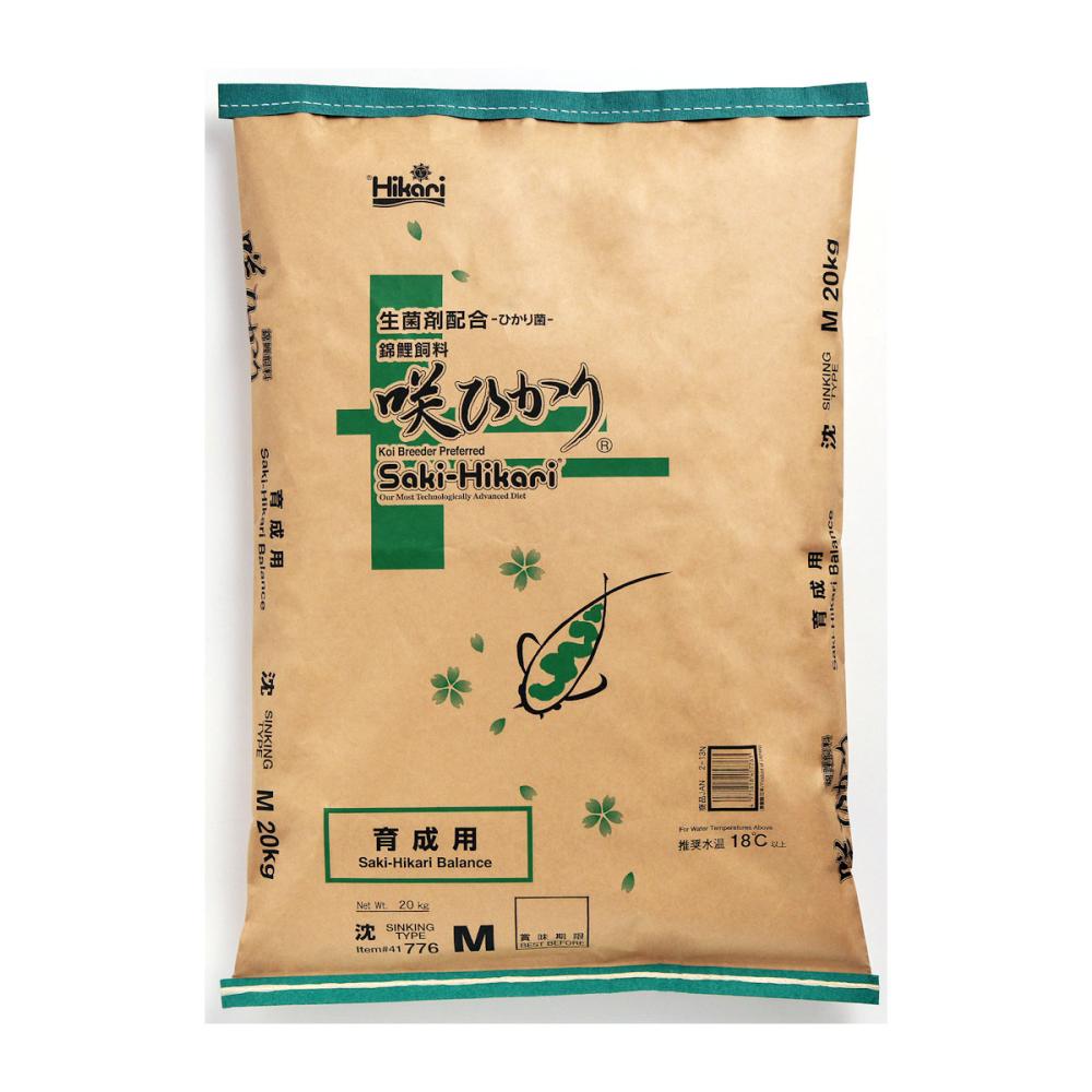 鯉のエサ　咲ひかり　育成用　沈下　Ｍ　２０ｋｇ