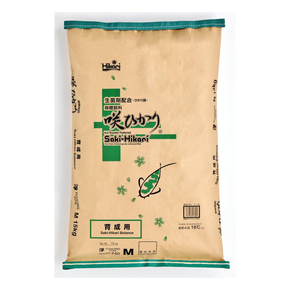 鯉のエサ　咲ひかり　育成用　浮上　Ｍ　１５ｋｇ