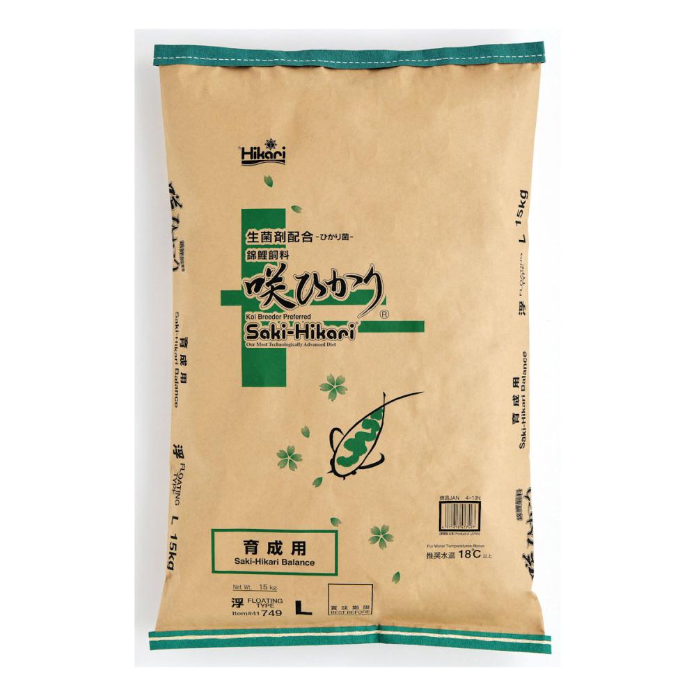 鯉のエサ　咲ひかり　育成用　浮上　Ｌ　１５ｋｇ