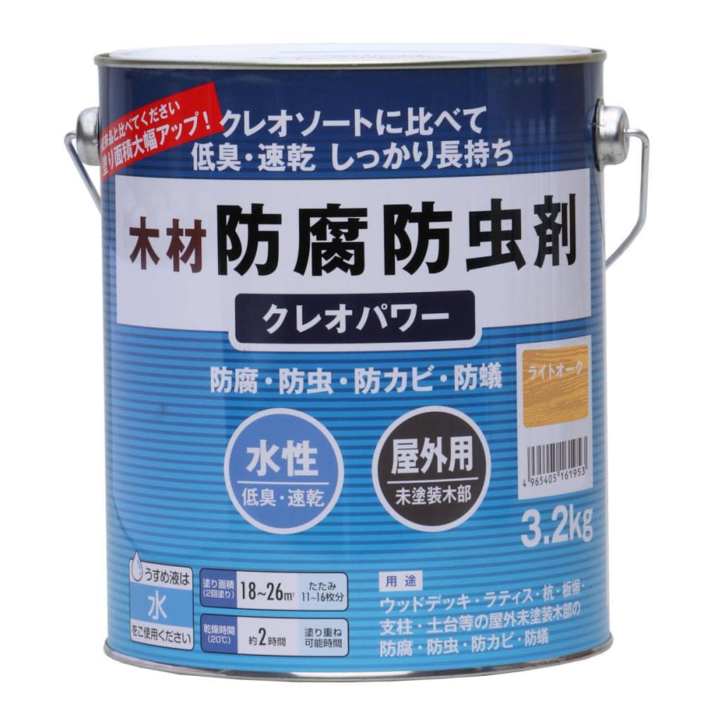 和信ペイント　クレオパワー　ライトオーク　３．２ｋｇ