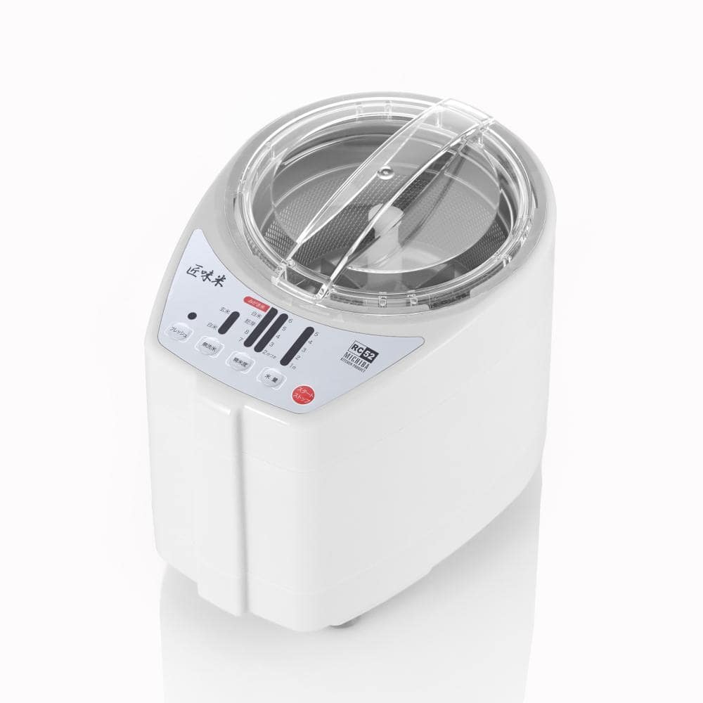 山本電気　家庭用精米機　ホワイト　ＭＢーＲＣ５２Ｗ