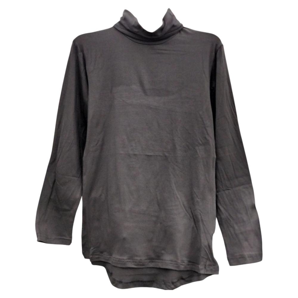 寿ニット　ｍｏｃｈｉｍｏｃｈｉ　タートルネック　ブラック　Ｌ　９０５１