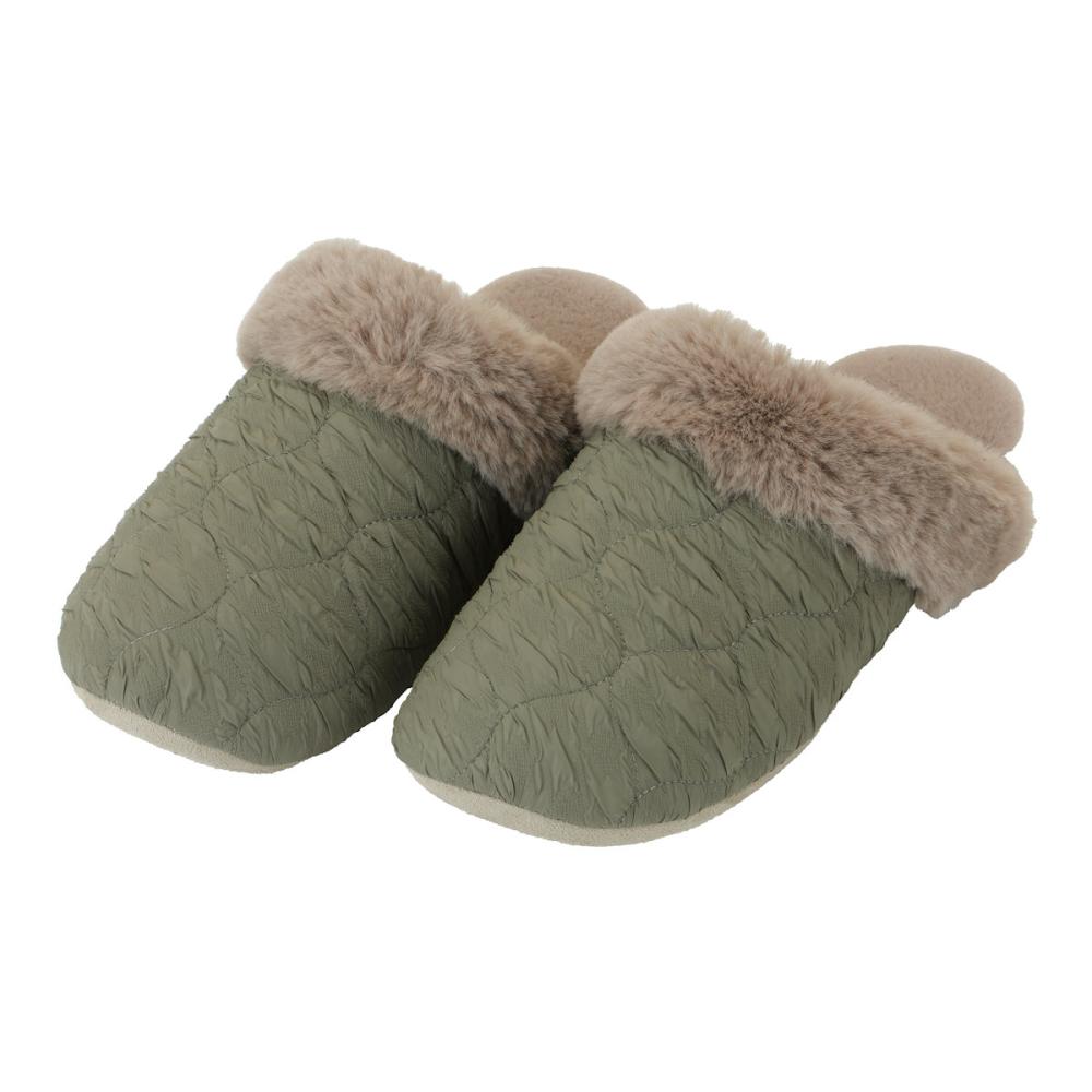 アテーナライフ　足先ゆったりもこもこルームスリッパ　グーリン　Ｍ