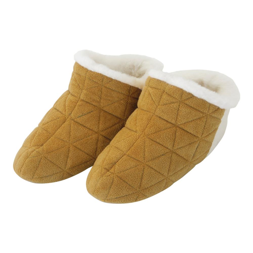 アテーナライフ　すっぽりと包み込むルームブーツ　イエロー　Ｌ