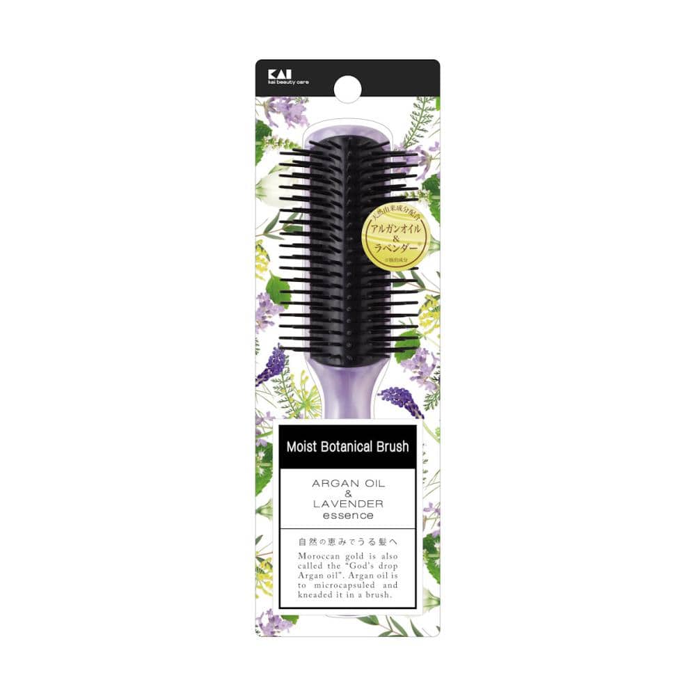 貝印　モイストボタニカルブラシ　Ｌ