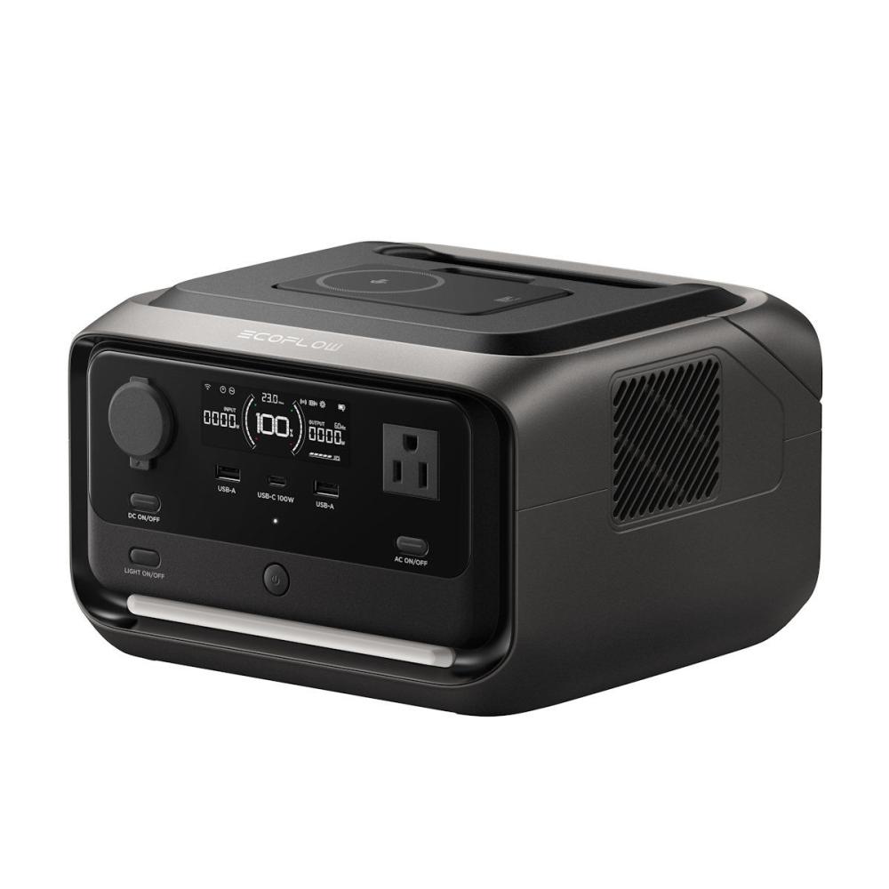 ＥｃｏＦｌｏｗ（エコフロー）　ポータブル電源　ＲＩＶＥＲ３Ｐｌｕｓ　ｗｉｒｅｌｅｓｓ