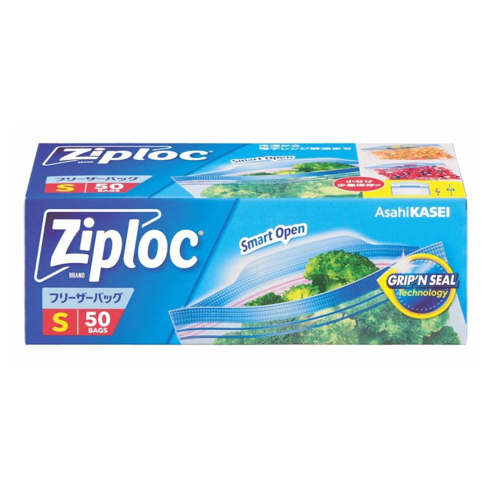 旭化成　ジップロック　フリーザーバッグ　Ｓ　５０枚入り
