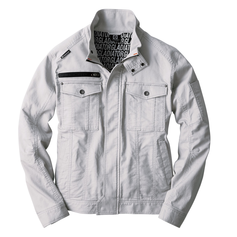 コーコス信岡　グラディエーター　ストレッチコードピケジャケット　アッシュ　４Ｌ　ＧＡ－３９１０