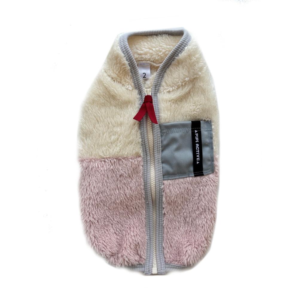 ボアジップジャケット　２号　ピンク