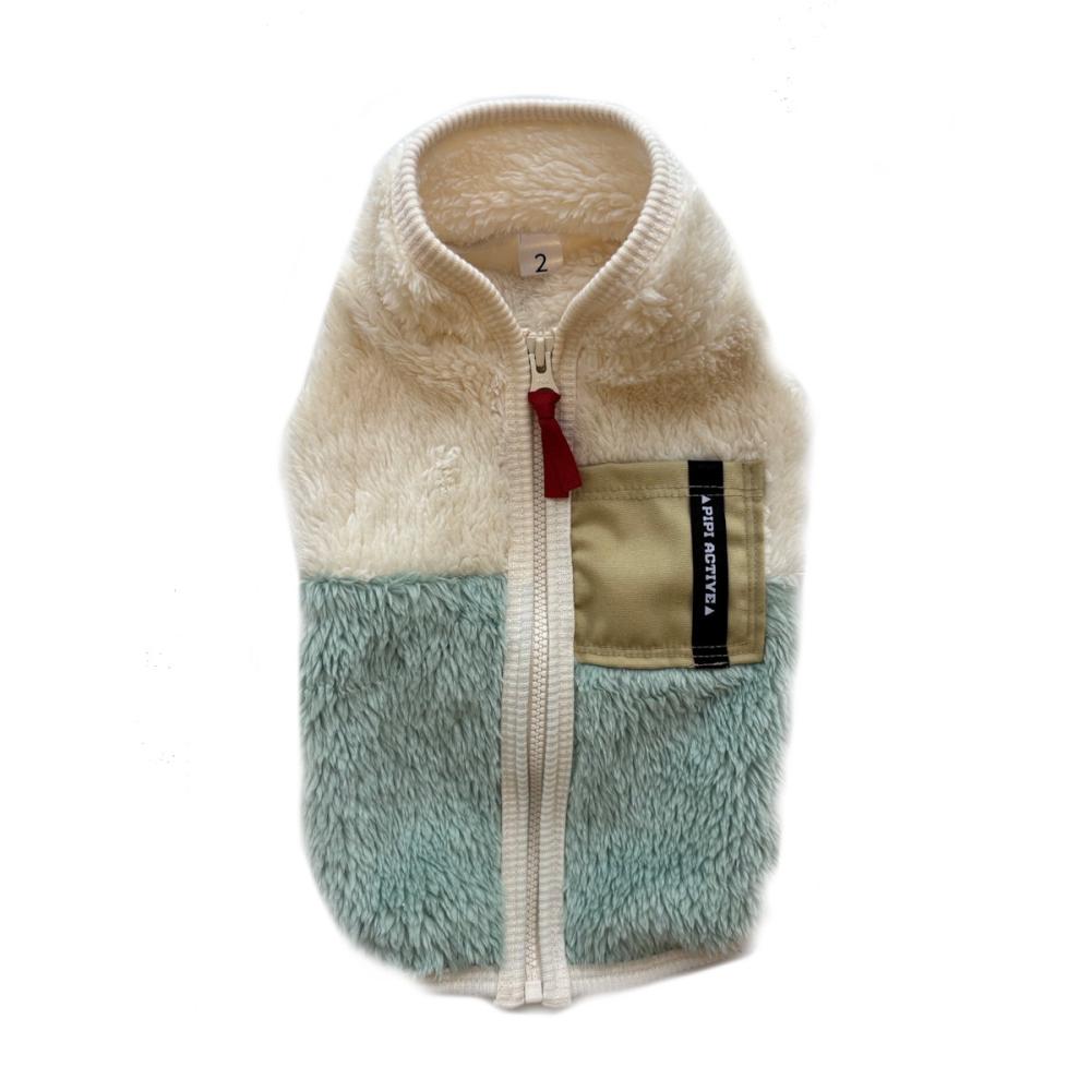 ボアジップジャケット　２号　サックス