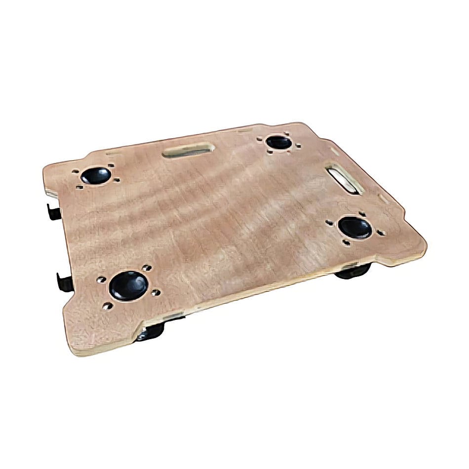 連結できる　スタッキング木製平台車　４５×６０ｃｍ