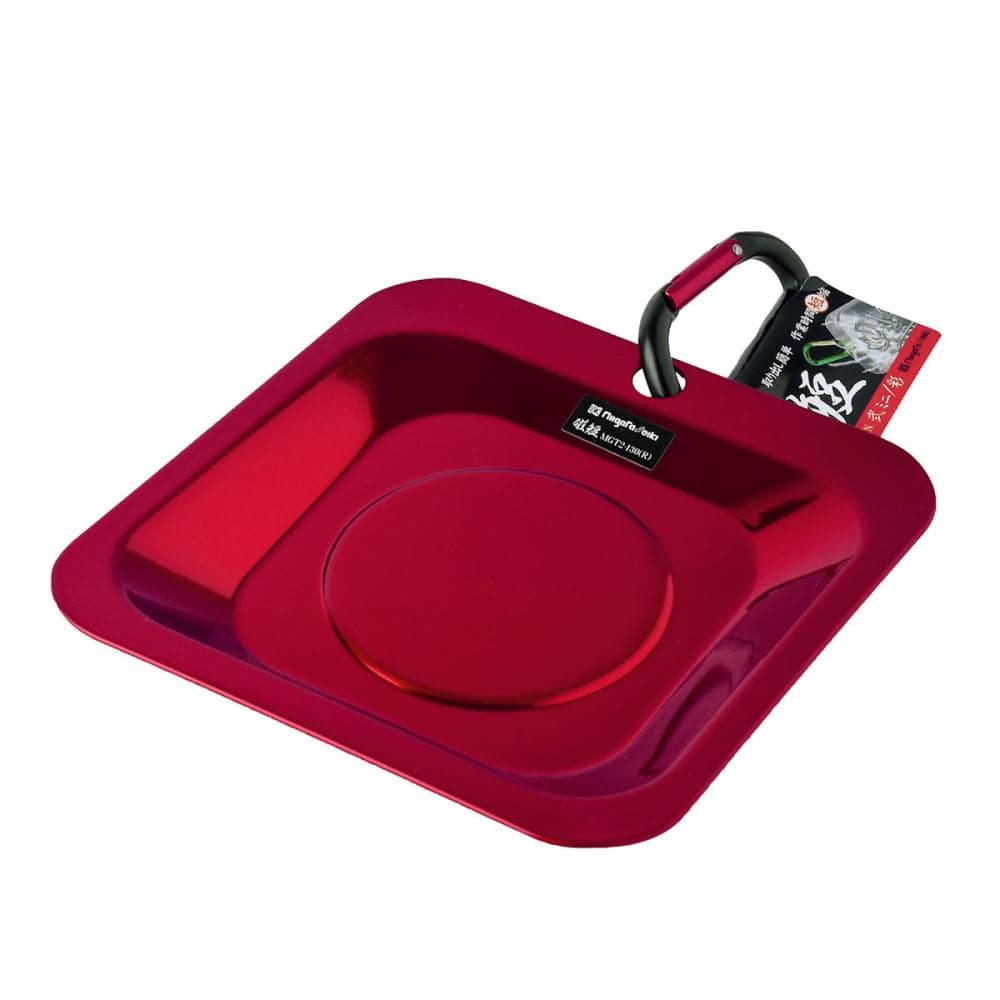 新潟精機　ＳＫ　マグ皿　磁短　弐　ミニ　彩　レッド　ＭＧＴ２－１３０（Ｒ）