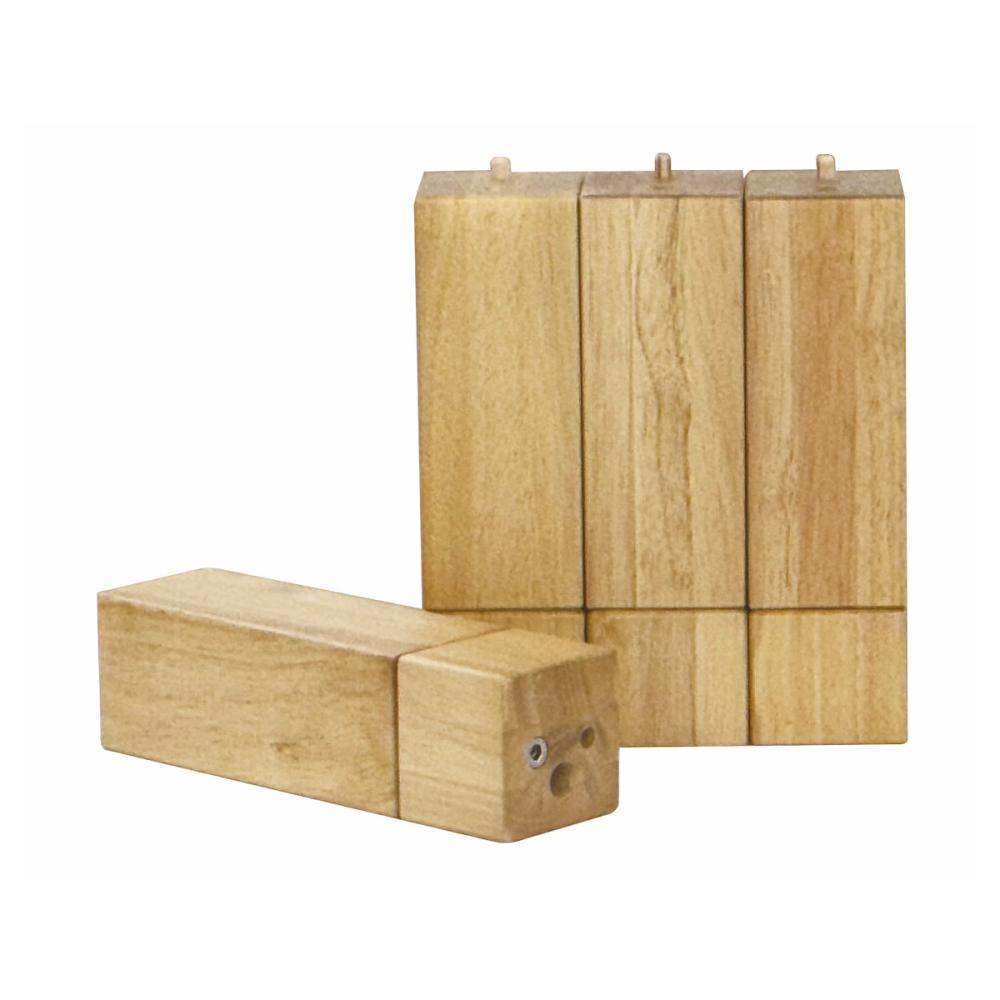 しらゆり用　こたつ継脚　ナチュラル　ＭＳＫ６１８（ＮＡ）