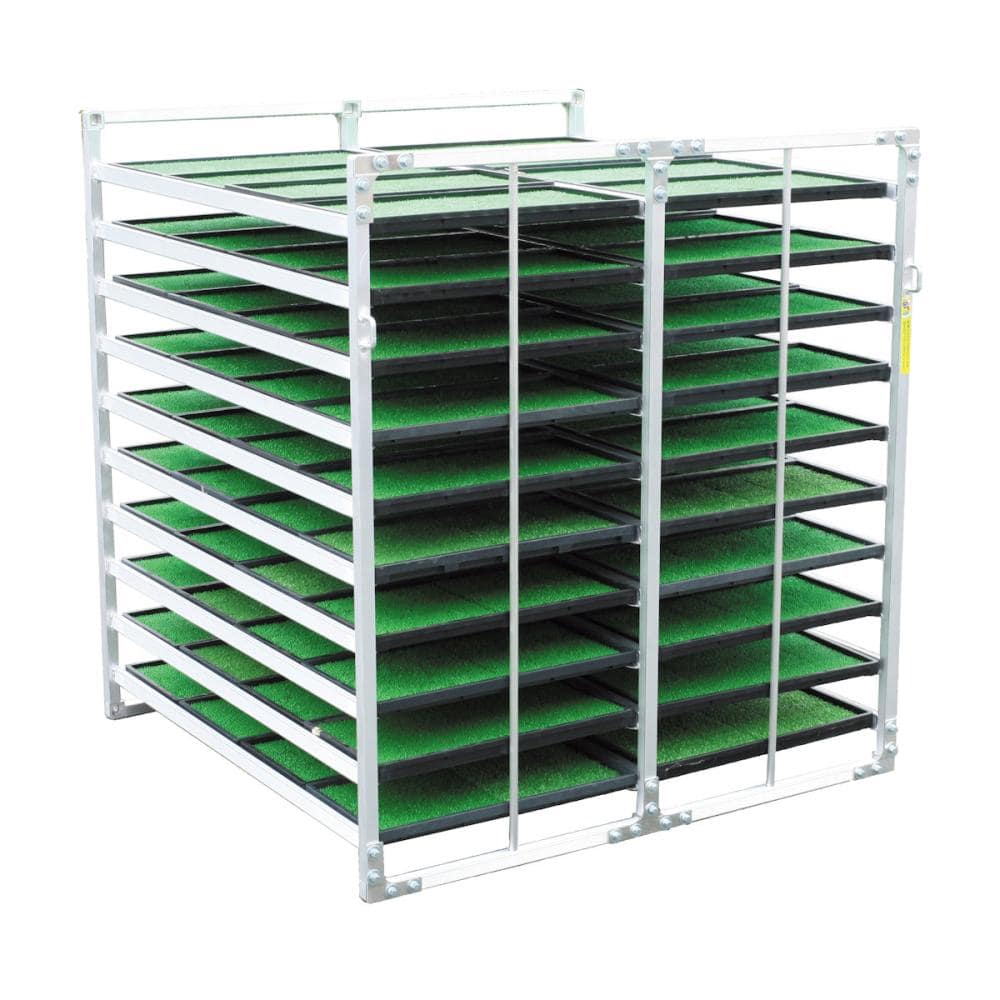 昭和苗棚水平収納式　ＮＳ－８０