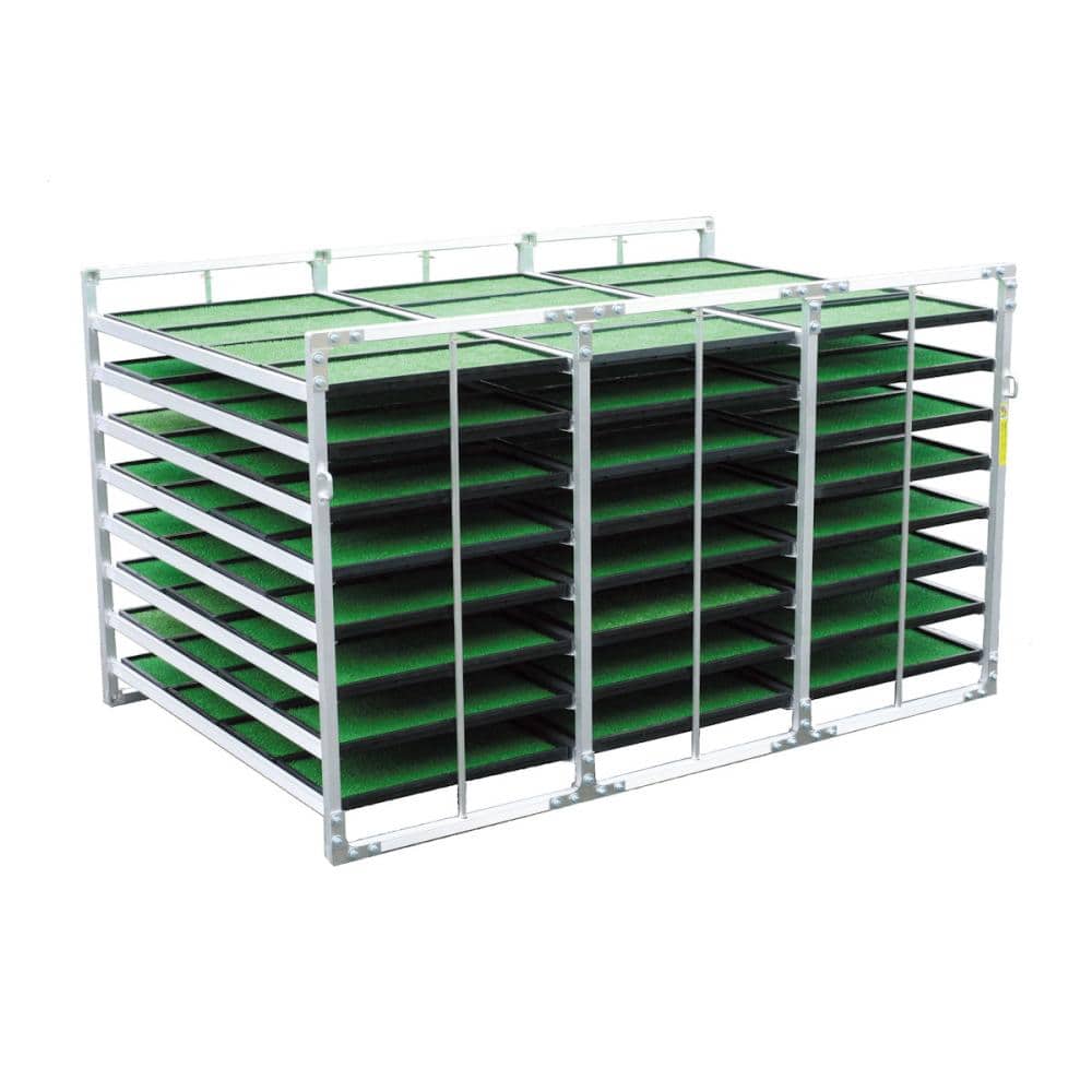 昭和苗棚水平収納式　ＮＳ－９６