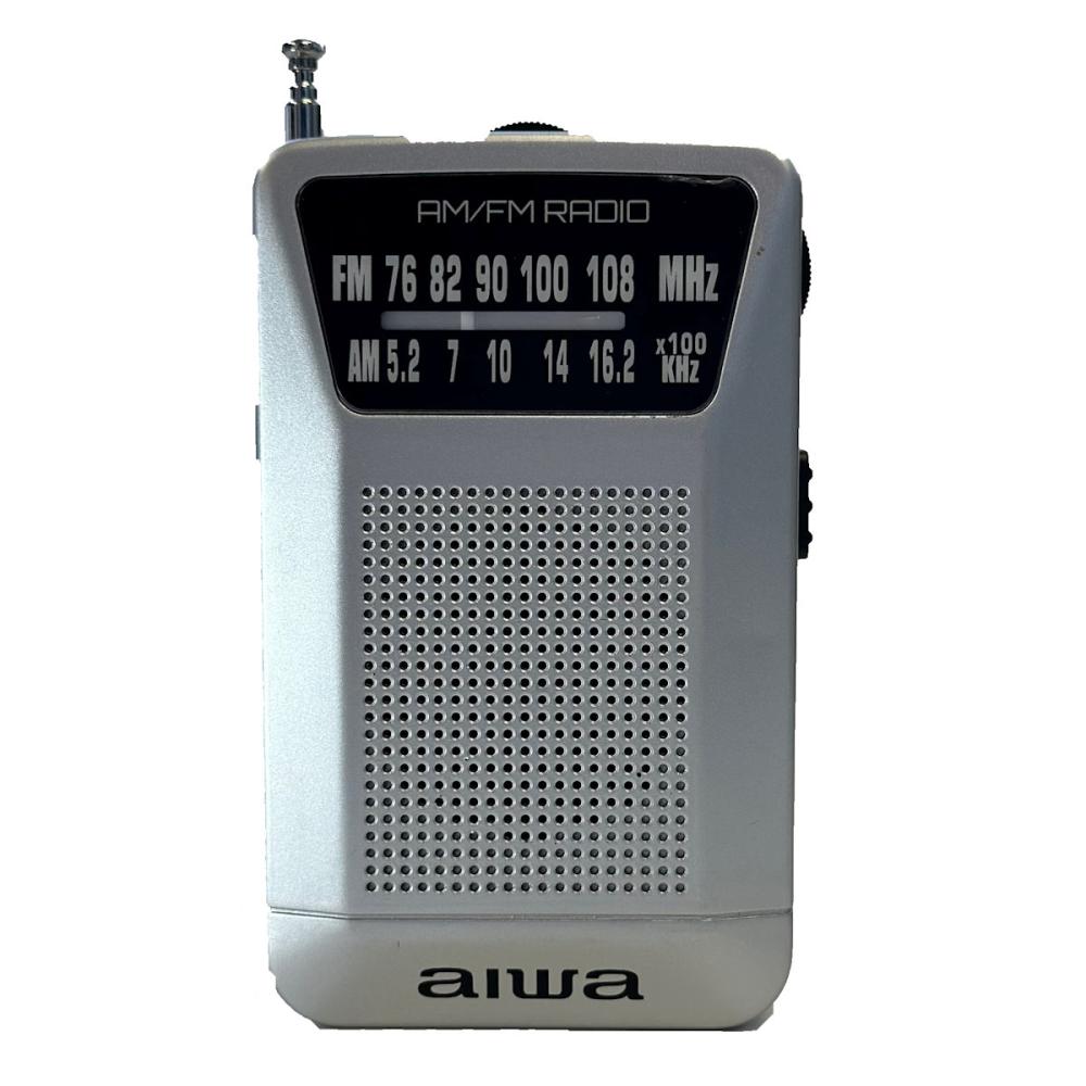 ＡＩＷＡ（アイワ）　ポータブルポケットラジオ　シルバー　ＧＡＡ４－ＰＰＲ０００１ＳＶ