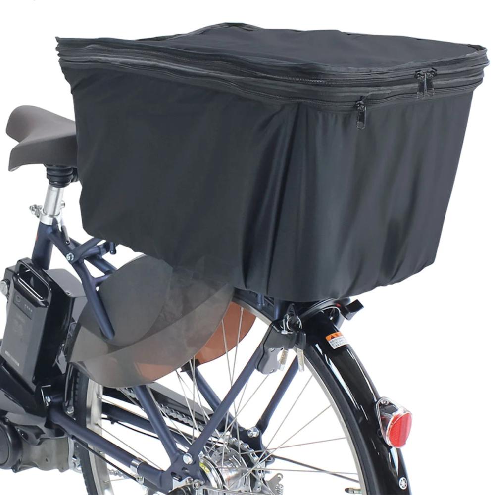 サギサカ　カゴカバー　デラックス　後カゴ用　ブラック　３４３４３