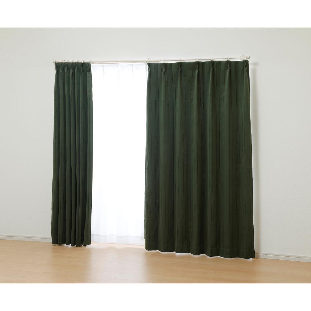 オーダーカーテン　ドレープ　スペリオ　カーキ