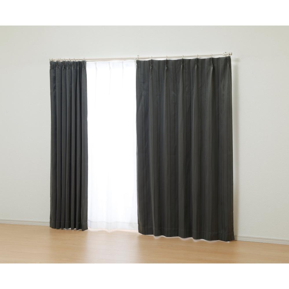 オーダーカーテン　ドレープ　スペリオ　グレー