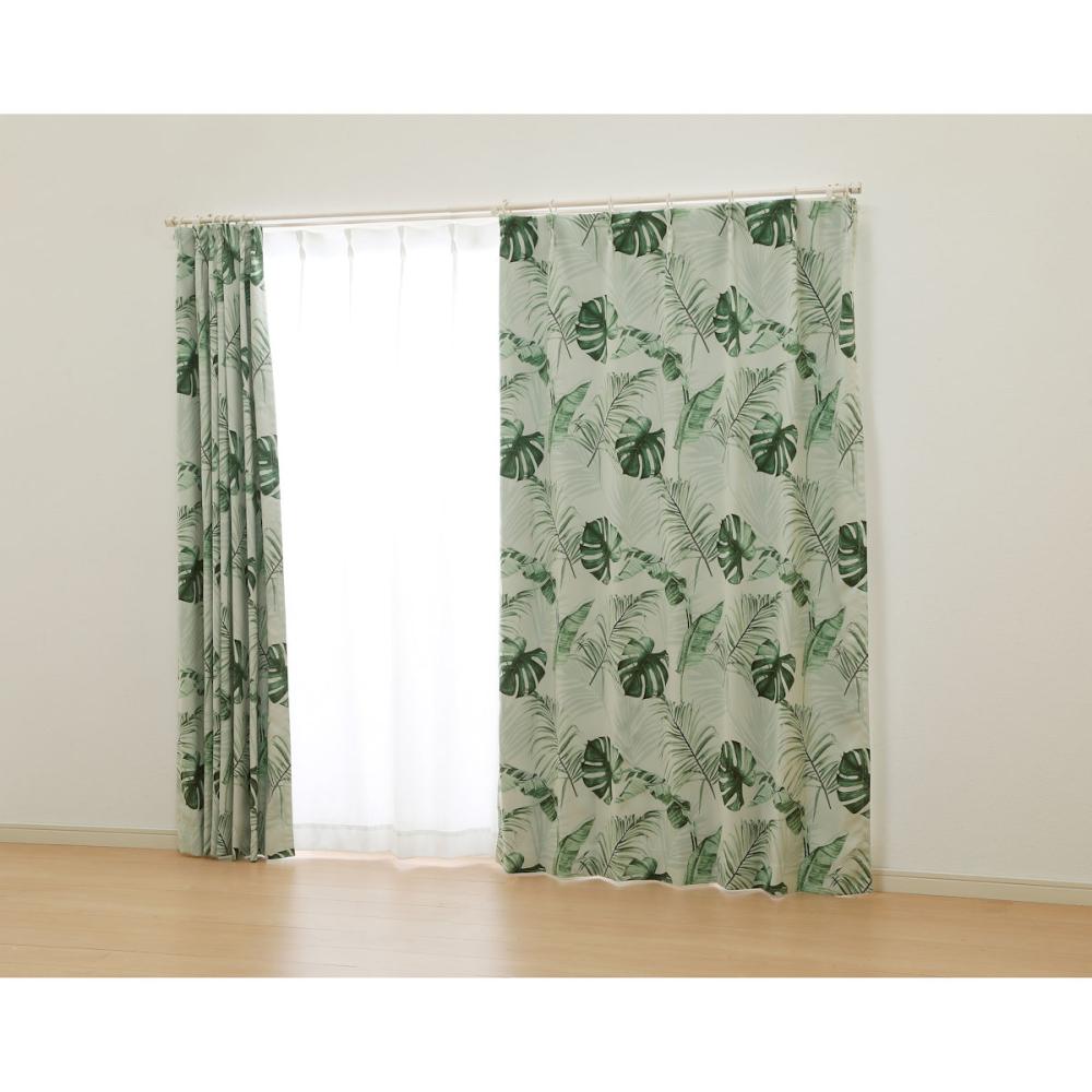 オーダーカーテン　ドレープ　ジャングル