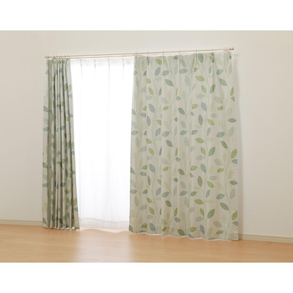 オーダーカーテン　ドレープ　ボタニッシュ