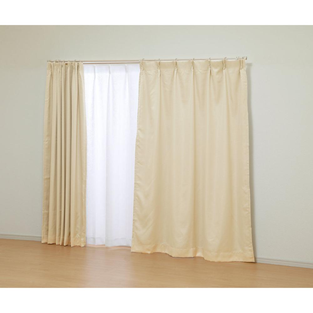 オーダーカーテン　ドレープ　セーブ　アイボリー