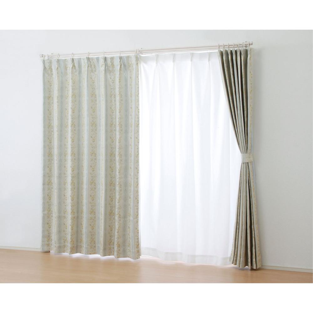 オーダーカーテン　ドレープ　エレンシア　イエロー