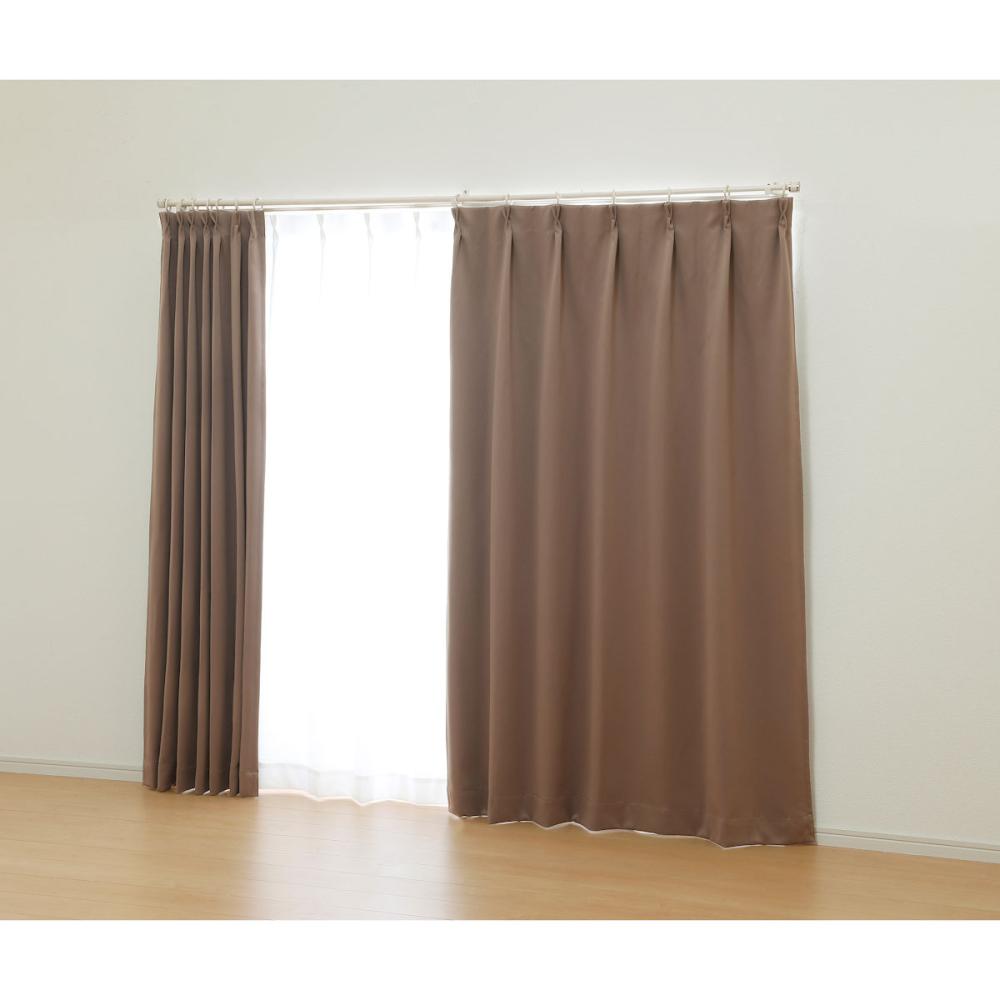 オーダーカーテン　ドレープ　オーブ　チョコ　ＣＨＯＣＯ