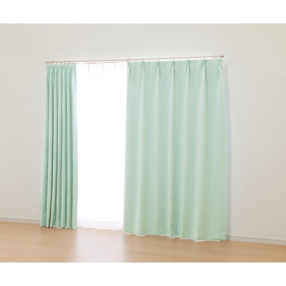 オーダーカーテン　ドレープ　オーブ　ライトブルー　ＬＢ