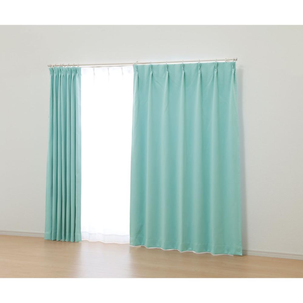 オーダーカーテン　ドレープ　オーブ　ターコイズブルー　ＴＢ