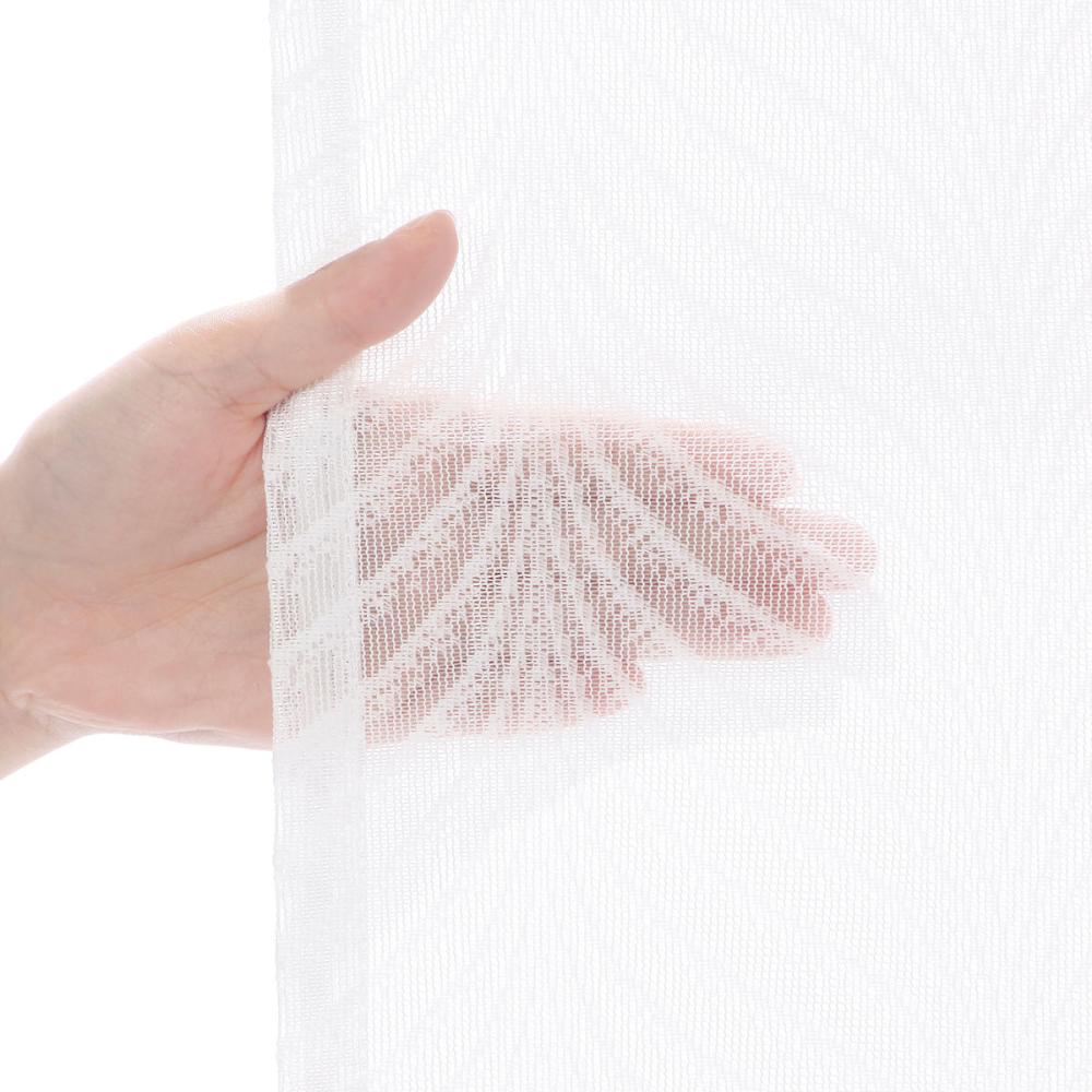 オーダーカーテン　レース　ヴェルメ　ホワイト