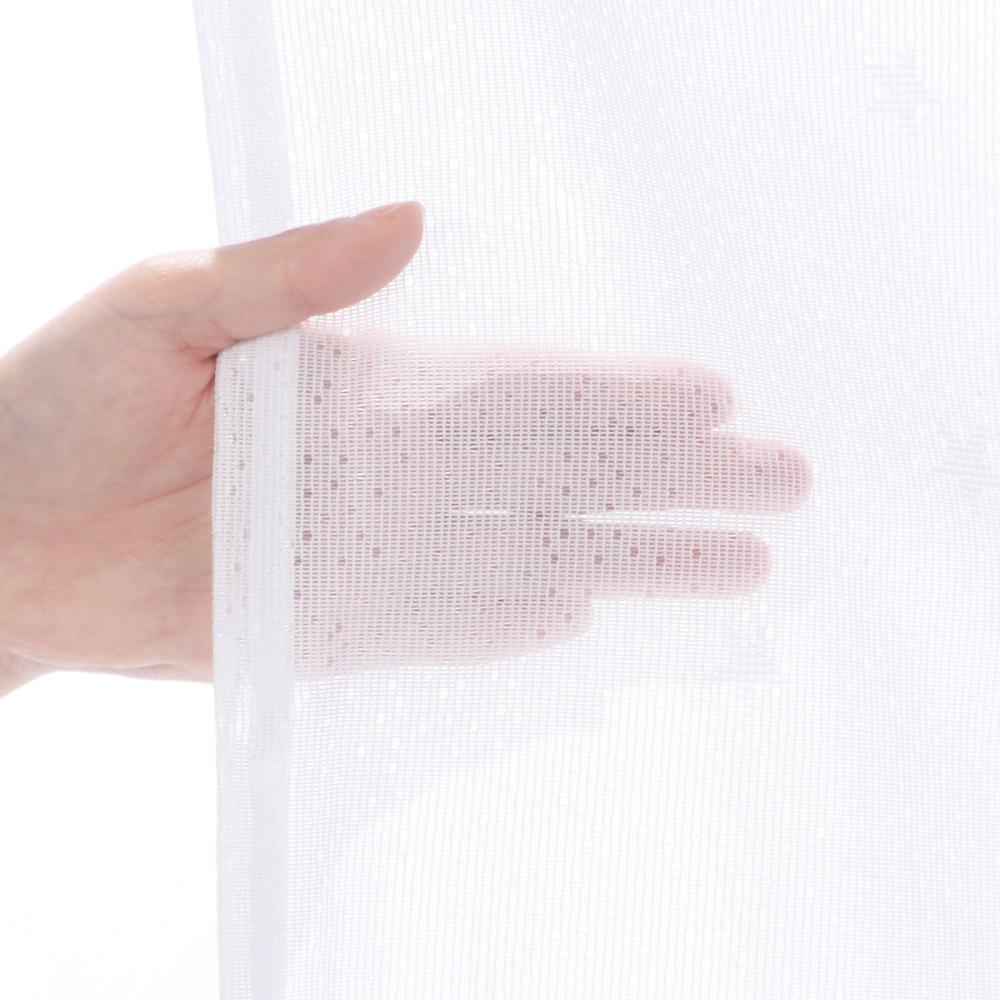 オーダーカーテン　レース　エトワール　ホワイト