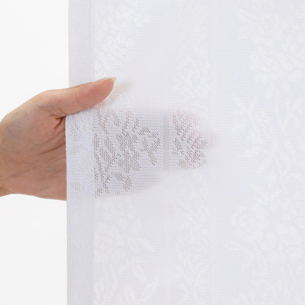 オーダーカーテン　レース　エレンシア２　ホワイト