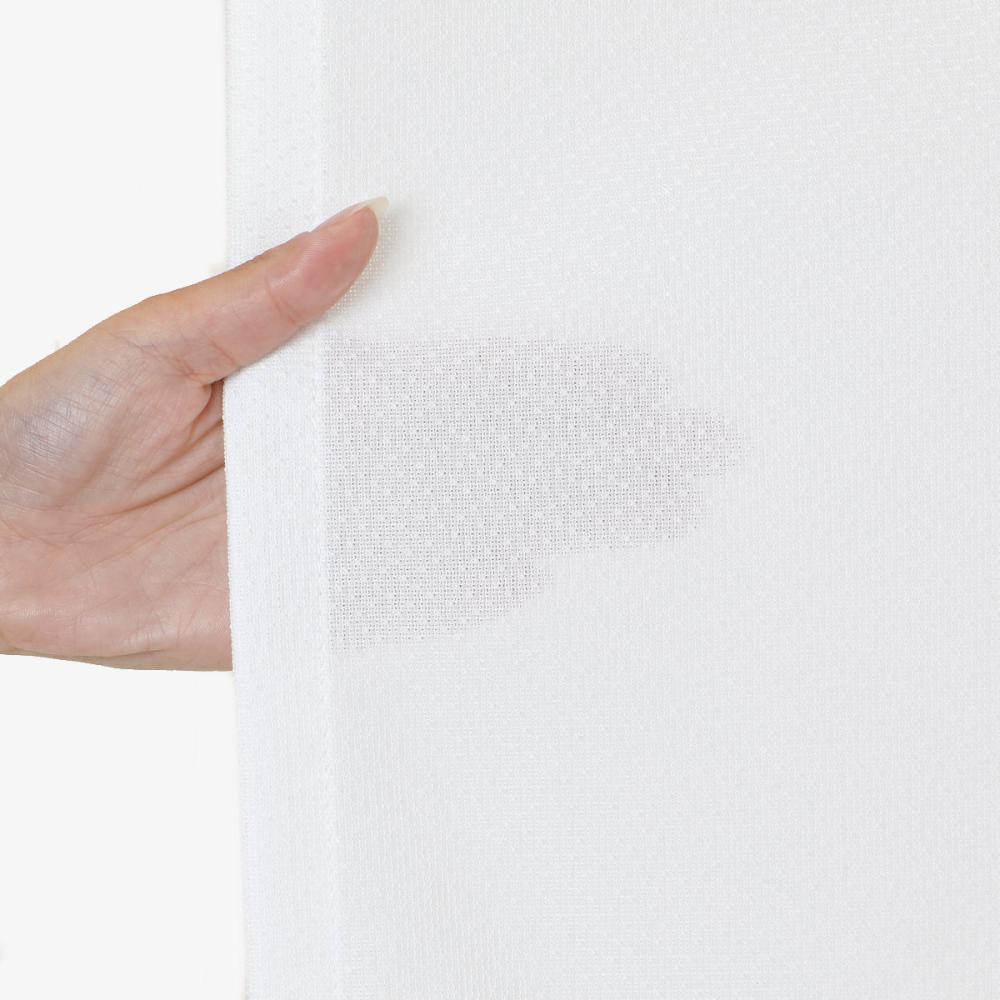 オーダーカーテン　レース　シエル　アイボリー　テイジン特殊繊維エコリエ使用