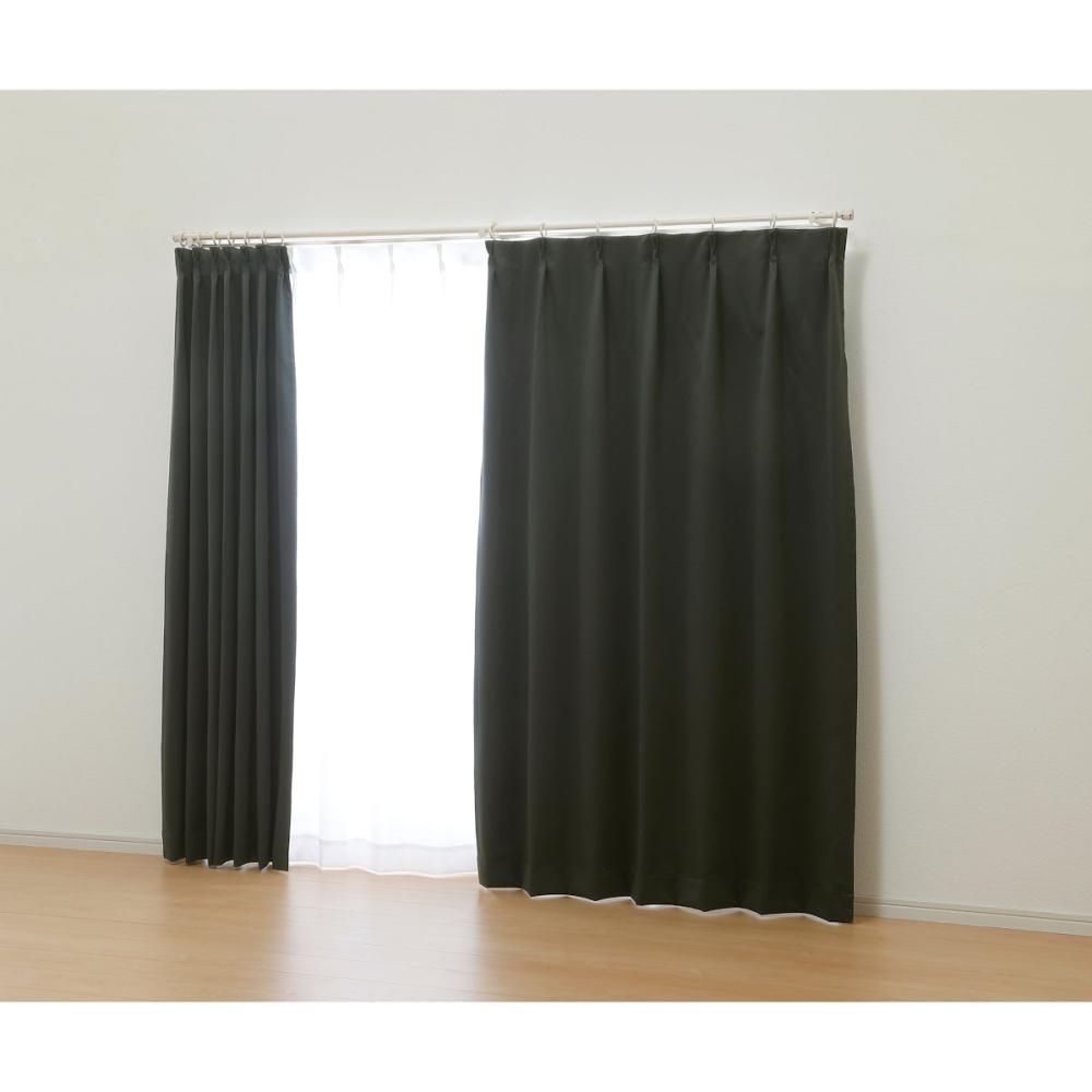 オーダーカーテン　ドレープ　オーブ　ブラック　ＢＫ